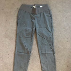 Grey H&M maternity office pant